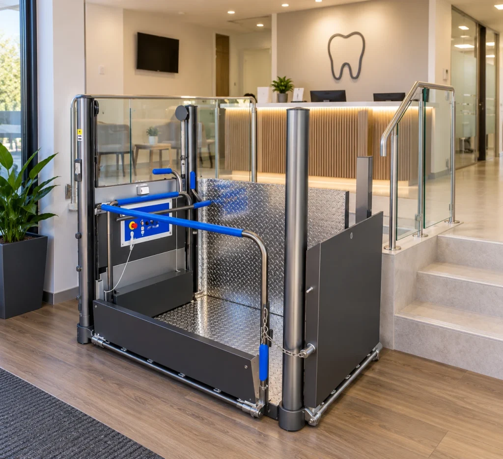 DLA lift at dental